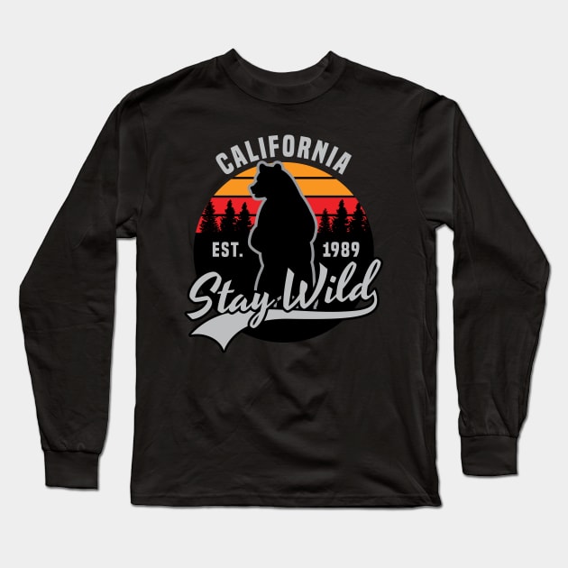 summer california Long Sleeve T-Shirt by ABCSHOPDESIGN